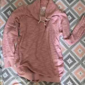 Maternity pink sweatshirt. Size Large.
